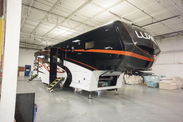 For the very first time we are taking a Luxe luxury toy hauler to Glamis Dunes